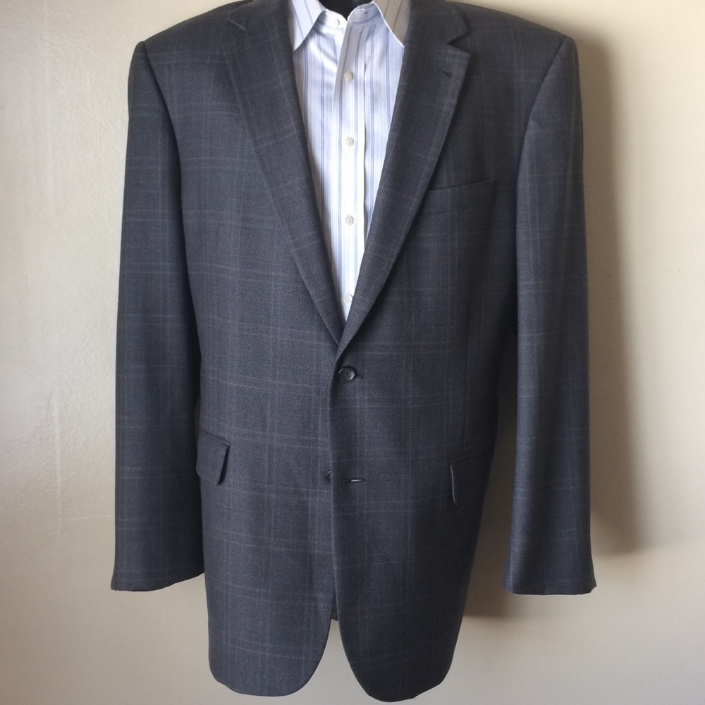 🥇 JOS A BANK 44L Slate Grey Men’s Sport Coat.